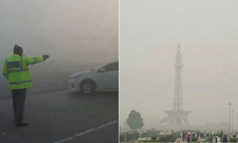 پنجاب میں شدید دھند، موٹرویز اور شاہراہیں بند