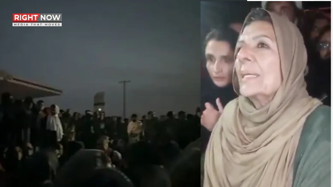 پولیس نے پی ٹی آئی کے دھرنے کو منتشر کرنے کے لیے پانی کی توپوں کا استعمال کیا [Draft]