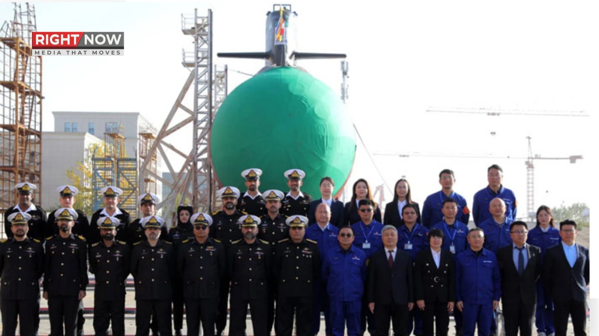 پاک بحریہ کی جدید آبدوز 'غازی' چین میں لانچ کر دی گئی [Draft]