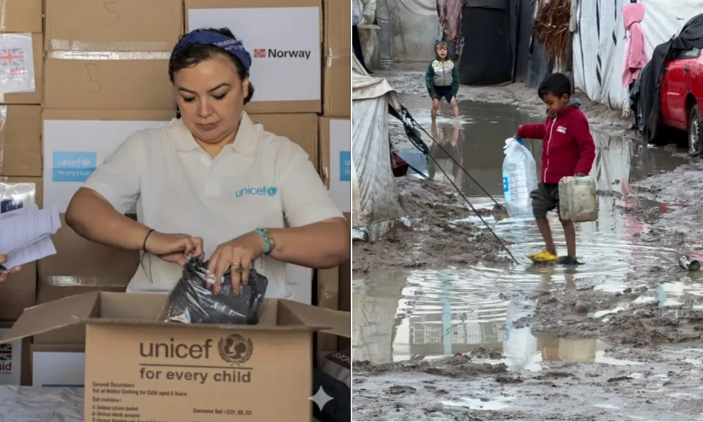 غزہ میں سردی کے باعث بچوں کی اموات کا خطرہ بڑھ گیا،یونیسف [Draft]