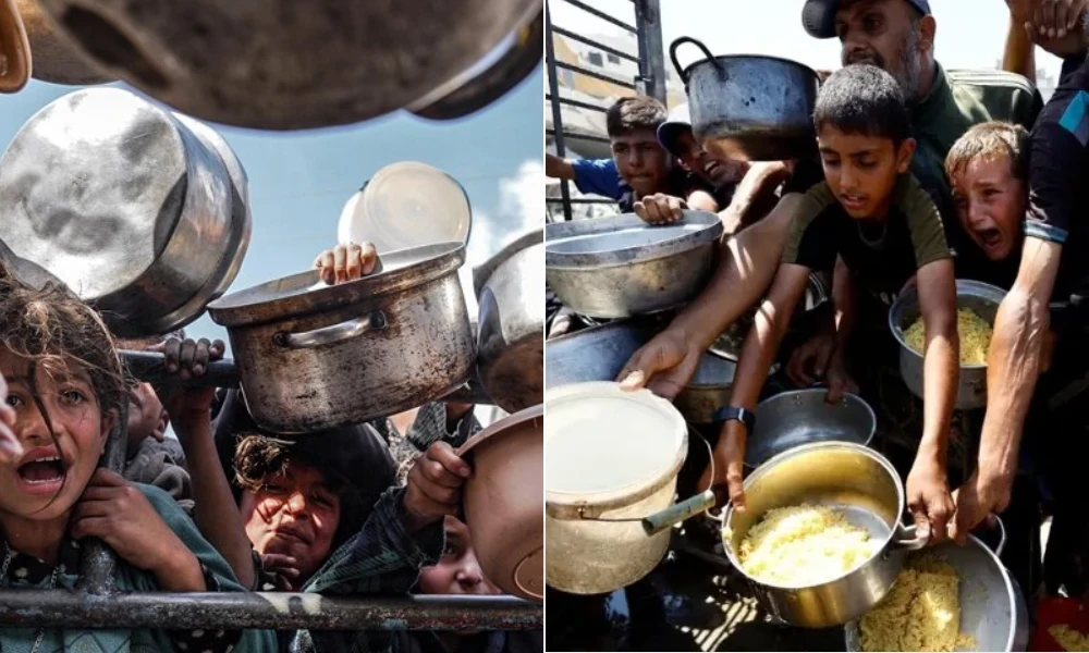 غزہ میں غذائی بحران سنگین، بچوں کی زندگیاں خطرے میں [Draft]