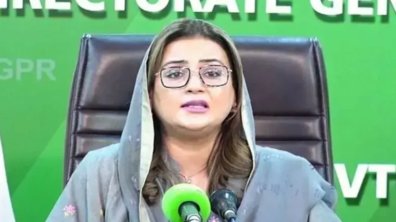 عظمیٰ بخاری کا بانی پی ٹی آئی پر کرپشن کے الزامات [Draft]