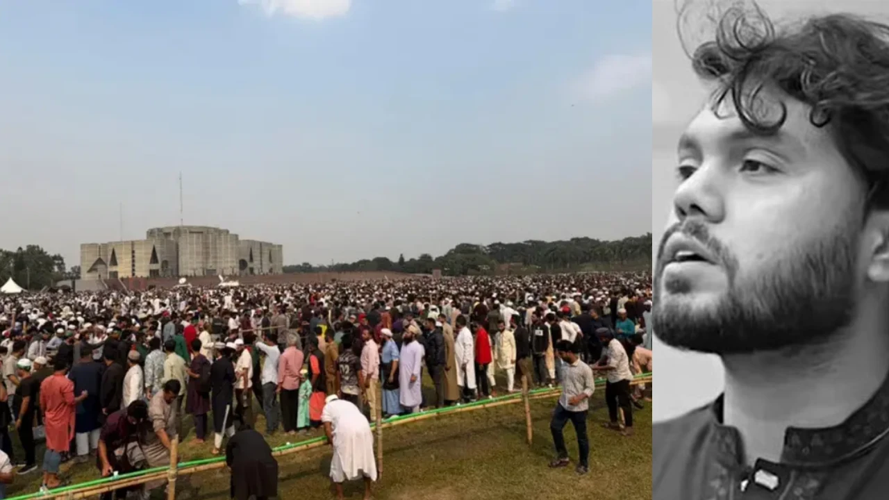 بنگلا دیش میں طالبعلم رہنما عثمان ہادی کی نماز جنازہ ادا [Draft]