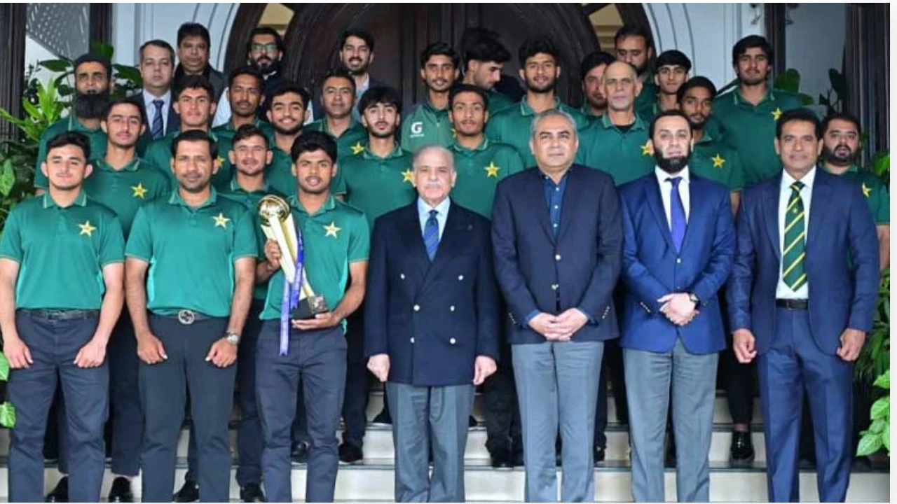 وزیراعظم کی انڈر 19 کرکٹ کپ ٹیم سے ملاقات، انعام کا اعلان [Draft]
