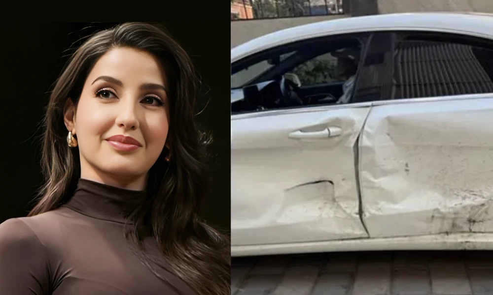 نورا فتیحی سڑک حادثے میں محفوظ، مداحوں کو احتیاط کی تلقین