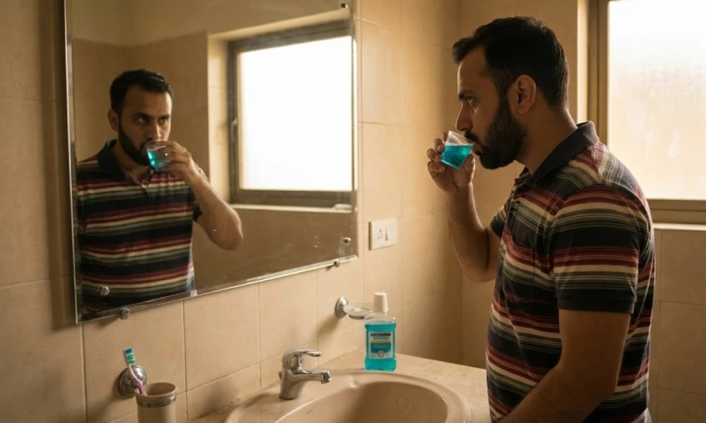 ماؤتھ واش کا استعمال بلڈ پریشر کے مریضوں کے لیے خطرناک [Draft]