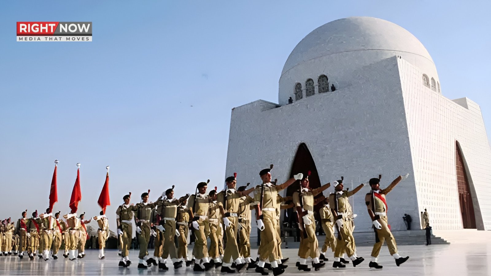 قائداعظم محمد علی جناح کا 149واں یوم پیدائش، مزار قائد پر گارڈز کی تبدیلی