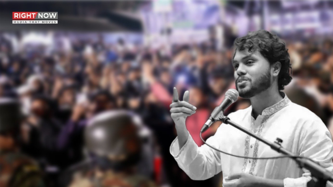 ڈھاکا میں عثمان ہادی کے قتل پر انقلاب منچہ کا احتجاجی دھرنا