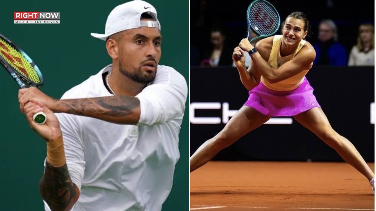 دبئی میں انوکھا ٹینس میچ، سبالینکا اور کرگیوس مد مقابل