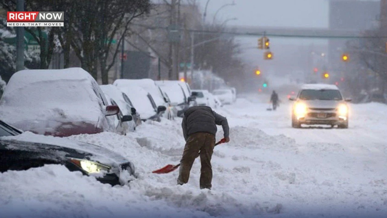 نیویارک میں برفانی طوفان ڈیوِن سے ایمرجنسی نافذ