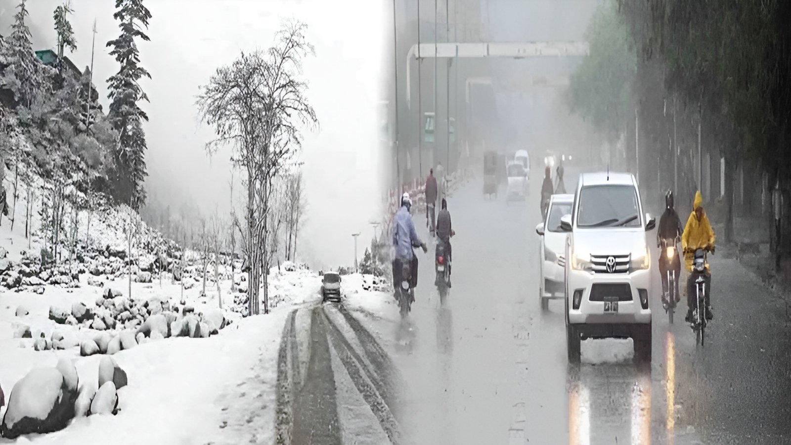 پاکستان میں بارش اور برفباری کی پیشگوئی، درجہ حرارت میں کمی متوقع