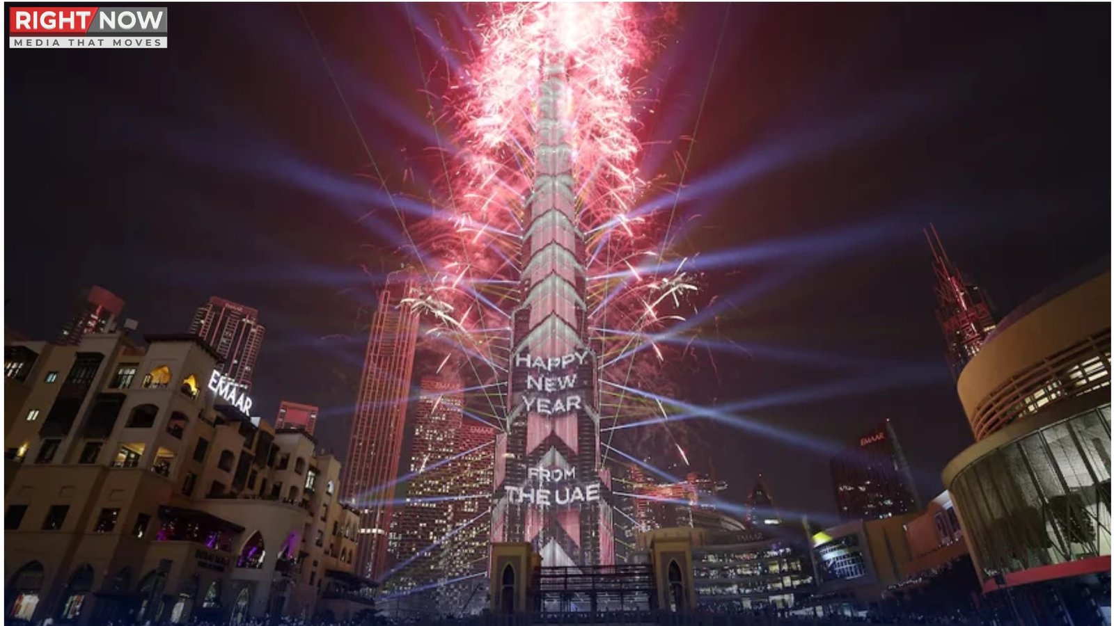 دبئی میں 2026 کے استقبال کیلیے 40 مقامات پر آتش بازی