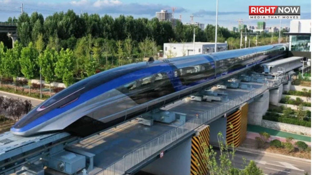 چین کی میگنیٹک لیویٹیشن ٹرین نے رفتار کا نیا عالمی ریکارڈ بنایا