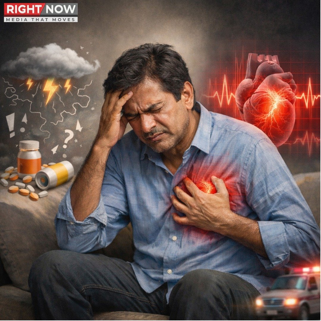 زیادہ تناؤ اور بے چینی دل کے دورے کا خطرہ بڑھا سکتے ہیں