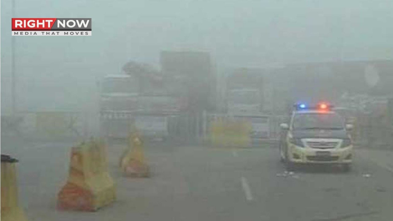 شدید دھند کے باعث سینٹرل ریجن کی موٹرویز بند