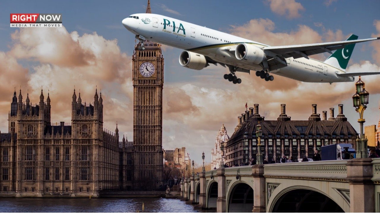 پی آئی اے کی 6 سال بعد لندن کیلئے پروازوں کی بحالی