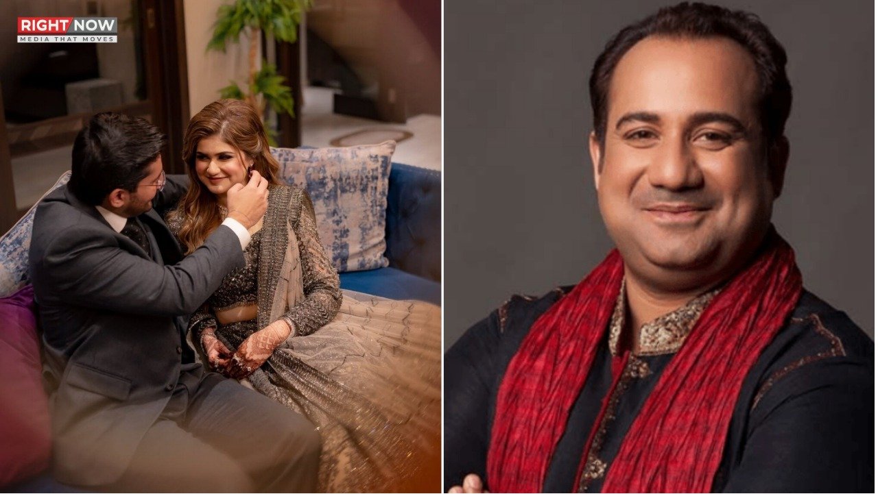 راحت فتح علی خان کی بیٹی ماہین کے ولیمے کی تصاویر مقبول