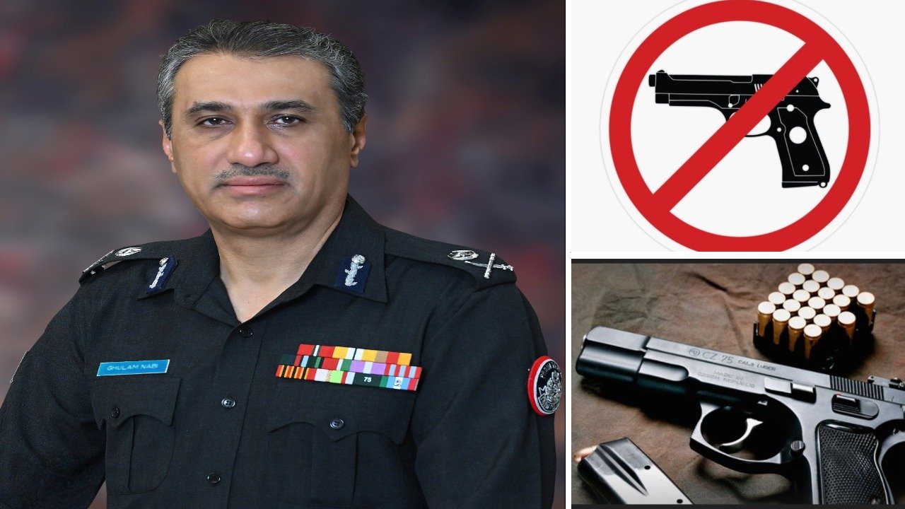 آئی جی سندھ کی سال نو پر ہوائی فائرنگ سے اجتناب کی اپیل