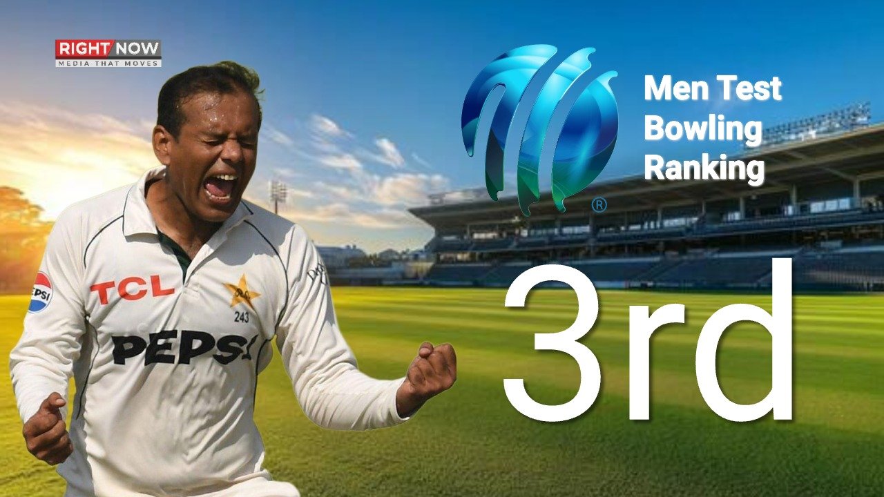 آئی سی سی کی نئی ٹیسٹ رینکنگ، نعمان علی کی ترقی