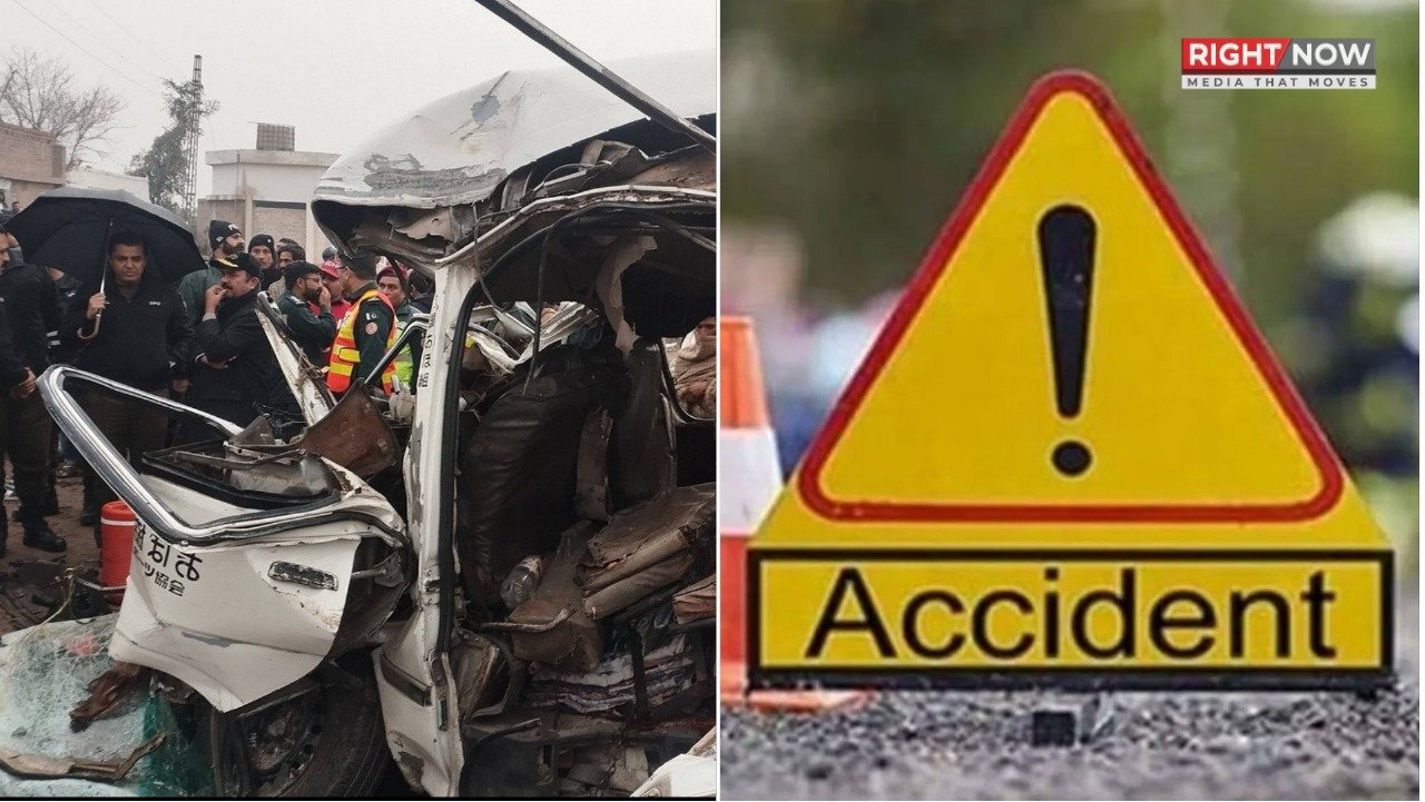 جھنگ میں بس وین تصادم سے 14 افراد جاں بحق