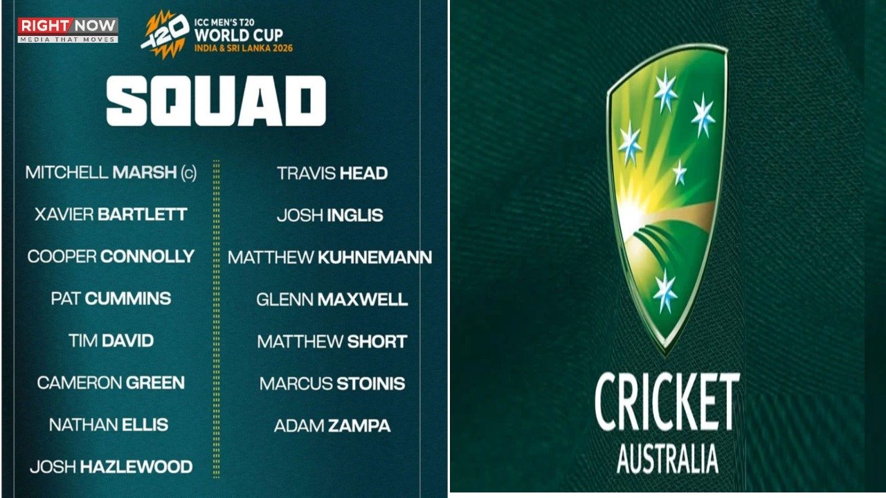 آسٹریلیا کا ٹی 20 ورلڈ کپ کے لیے ابتدائی اسکواڈ کا اعلان