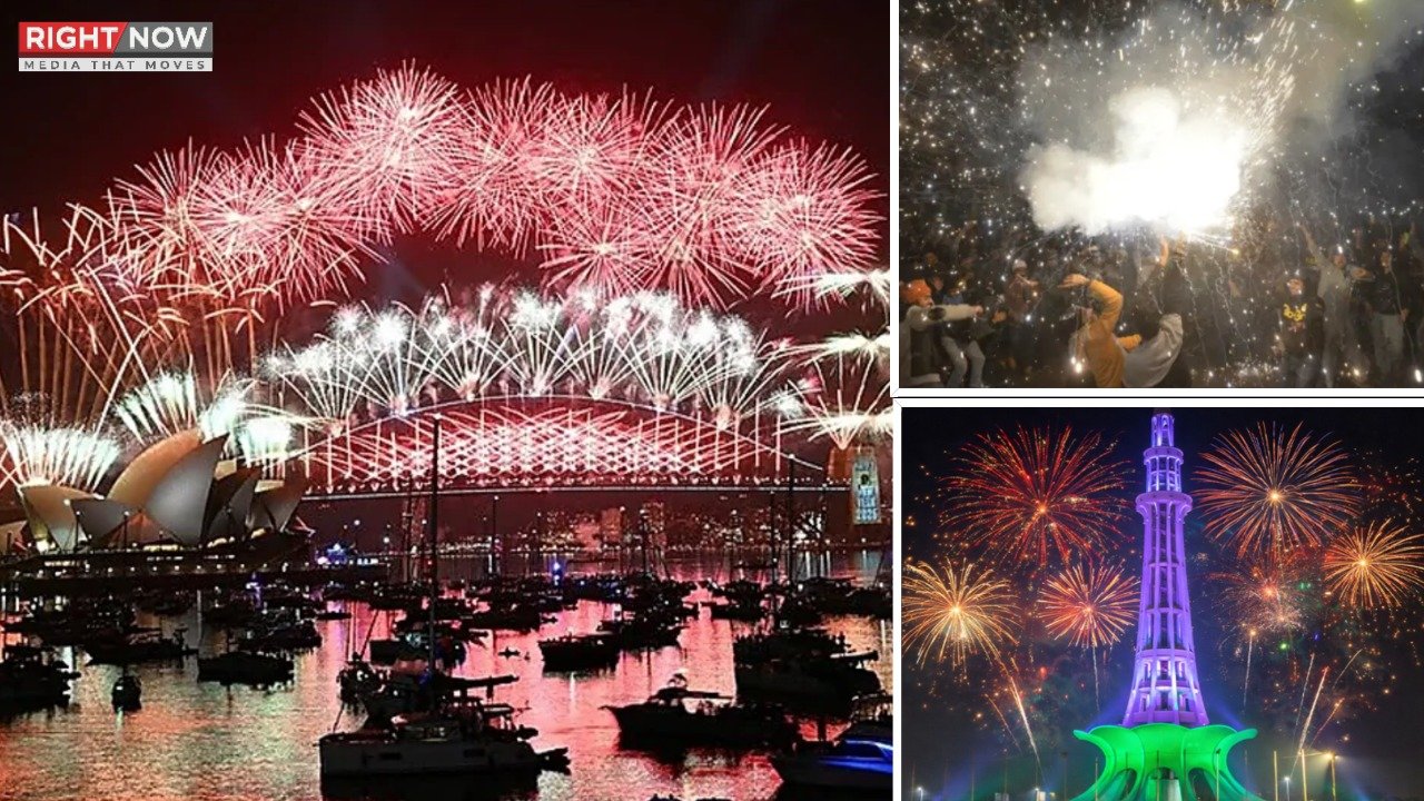 نئے سال 2026 کا جشن پاکستان اور دنیا بھر میں جوش و خروش سے منایا گیا