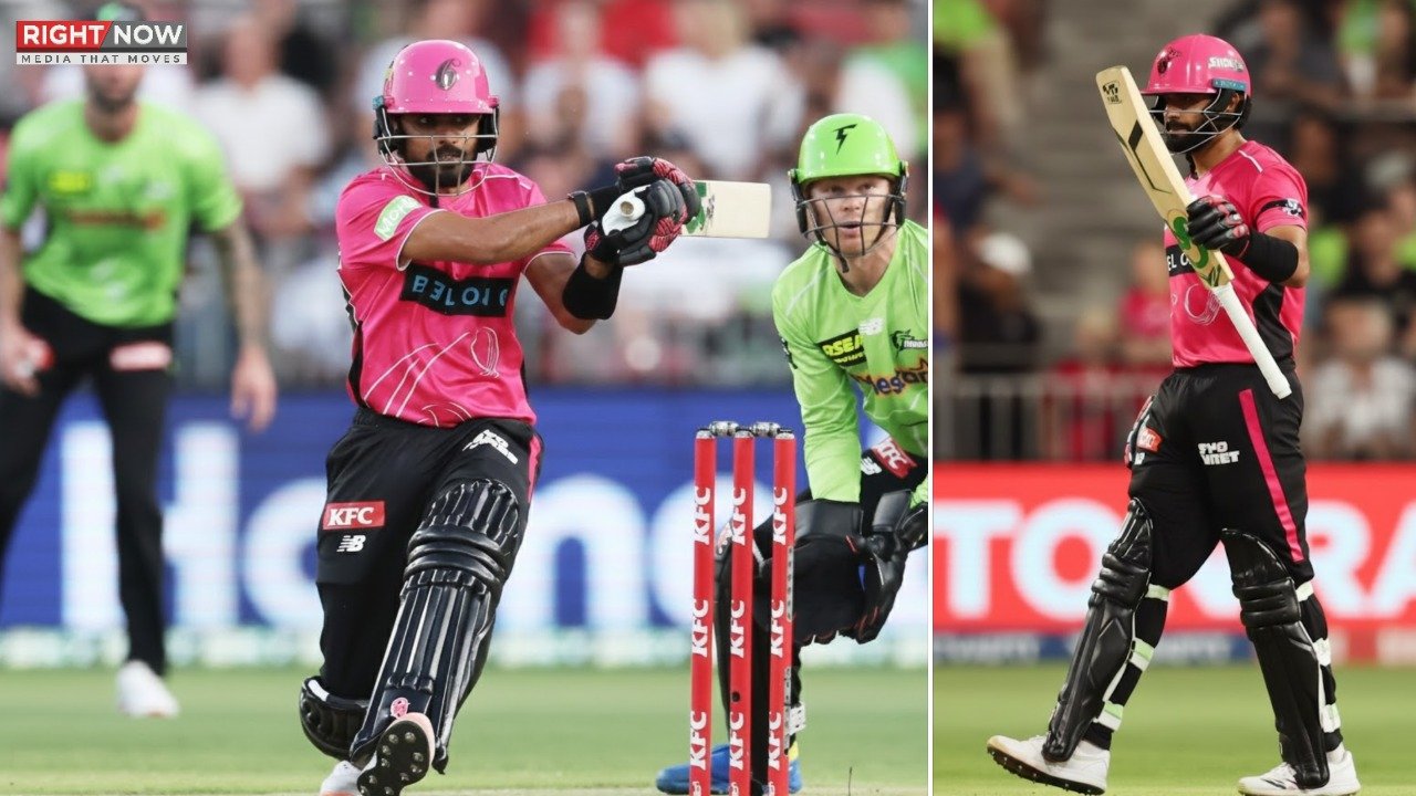 بابر اعظم کی شاندار بیٹنگ سے سڈنی کی میلبرن پر فتح