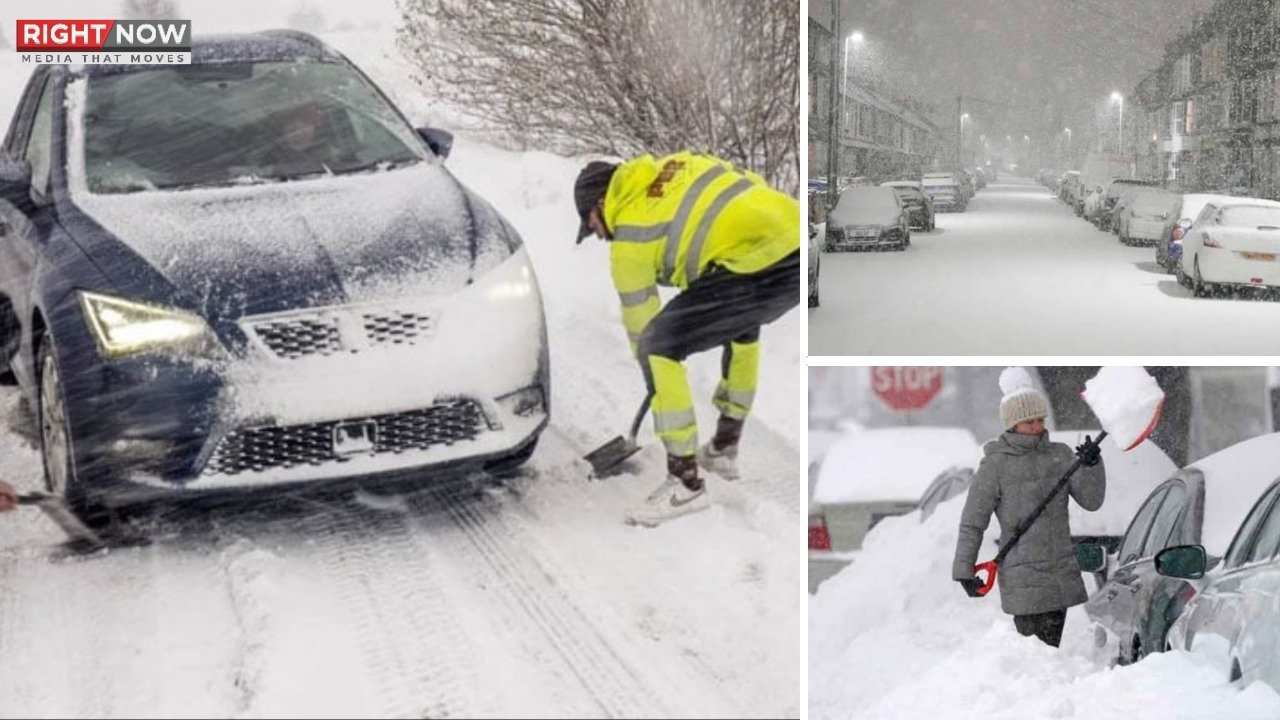 برطانیہ میں شدید برفباری، سفری نظام متاثر ہونے کا خدشہ