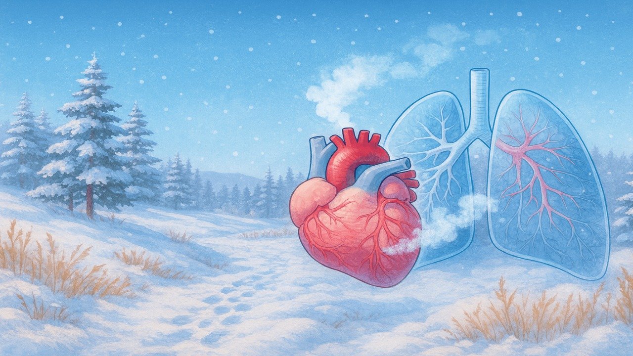 سردیوں میں سینے پر دباؤ کی علامات کو نظرانداز نہ کریں