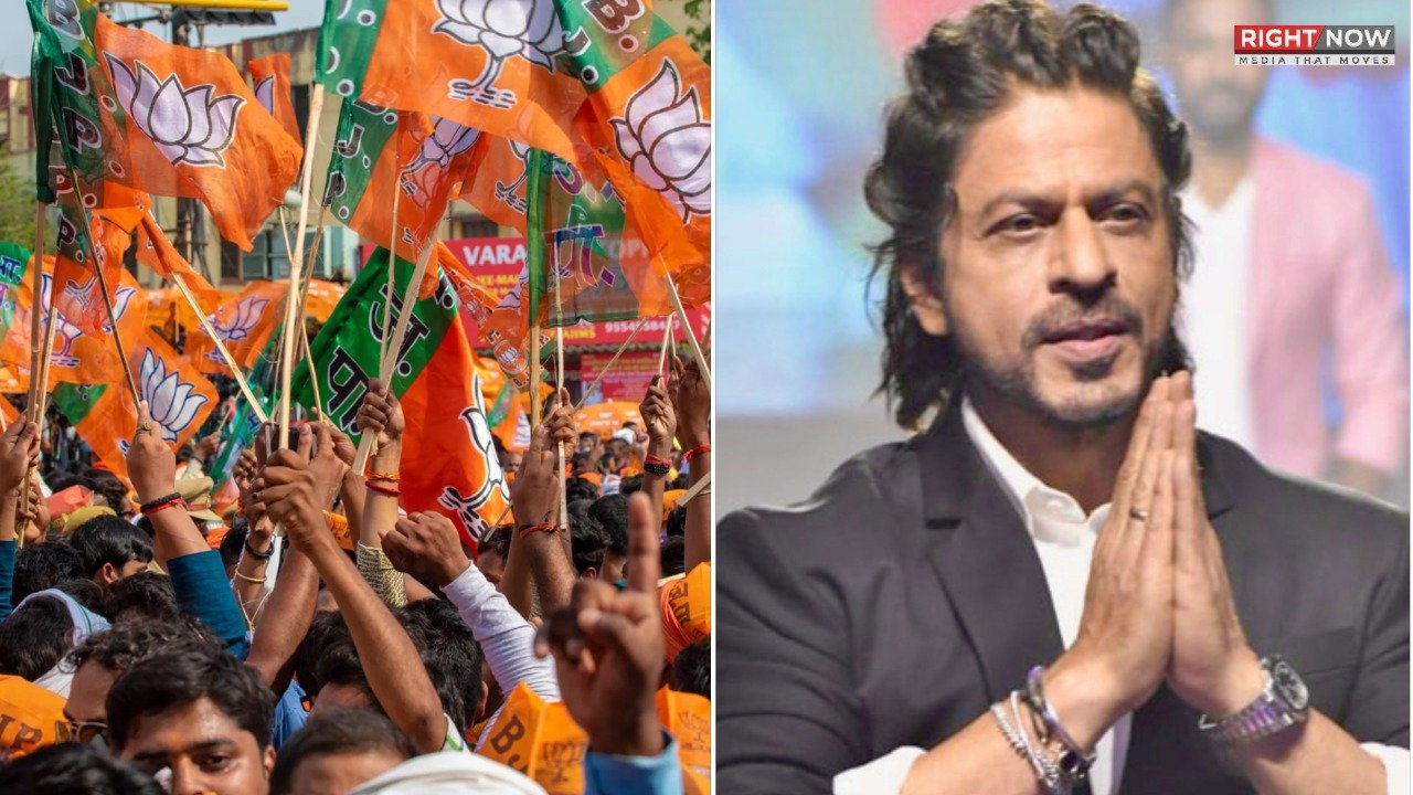 شاہ رخ خان پر بی جے پی کی تنقید، غداری کا الزام