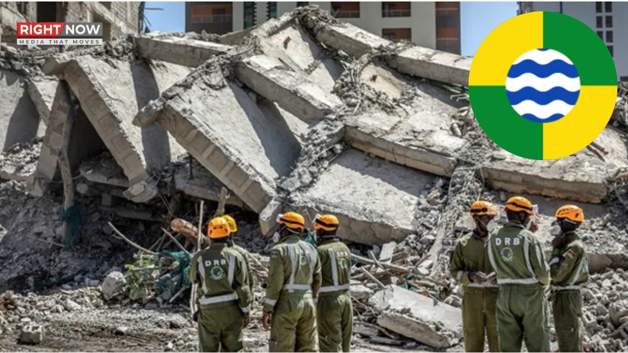 نیروبی میں زیر تعمیر عمارت گرنے سے متعدد افراد دب گئے