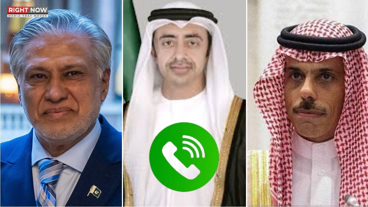 اسحاق ڈار کا سعودی و اماراتی وزرائے خارجہ سے یمن مذاکرات پر تبادلہ خیال