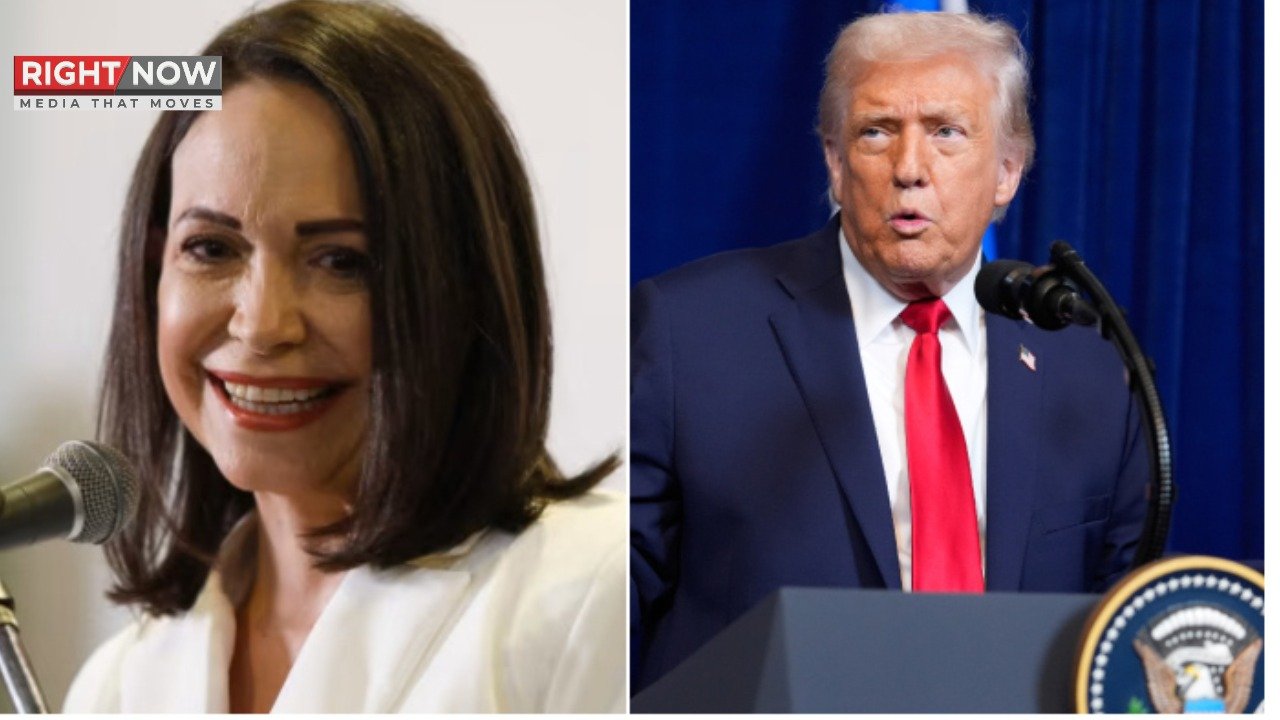 ٹرمپ کا وینزویلا کی اپوزیشن لیڈر ماچاڈو سے رابطہ نہ کرنے کا اعلان