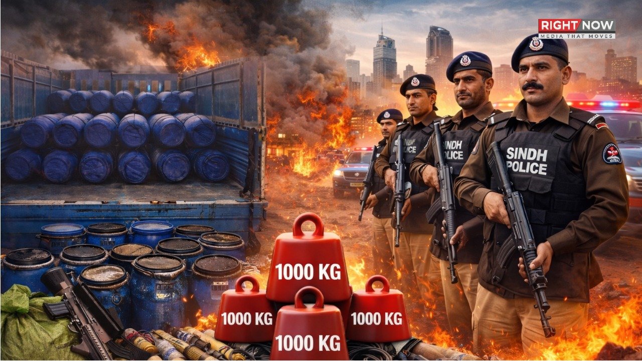 کراچی میں دہشت گردی کا بڑا منصوبہ ناکام، 4 ٹن دھماکا خیز مواد برآمد