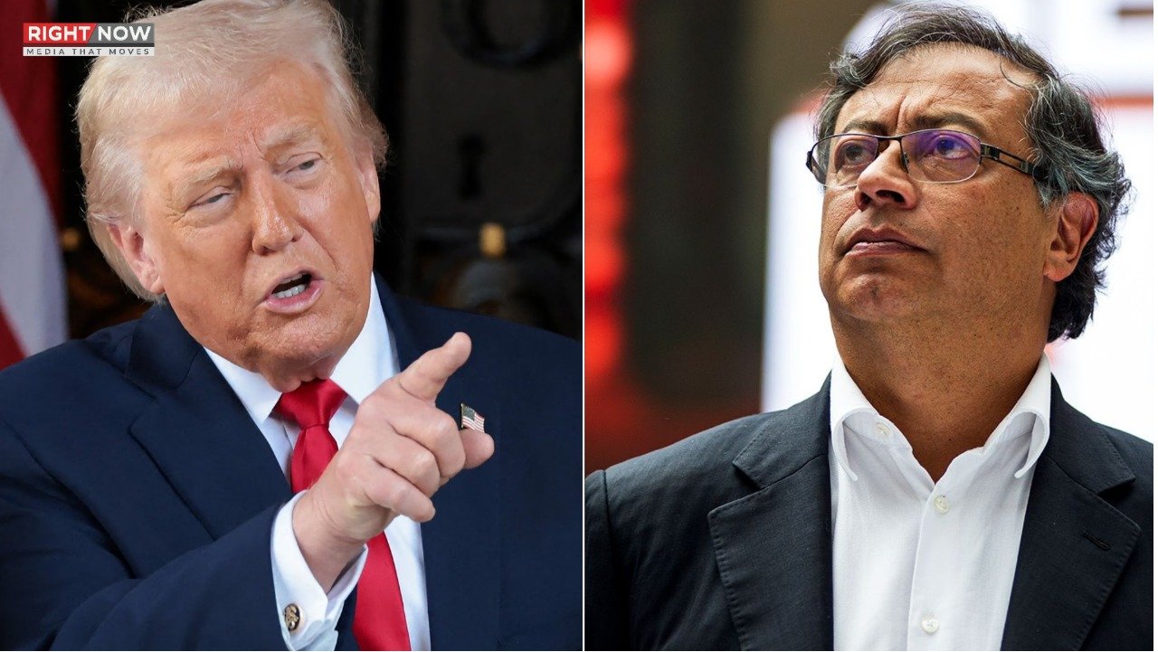 کولمبیا کے صدر نے ٹرمپ کی دھمکیوں پر ہتھیار اٹھانے کی دھمکی دی