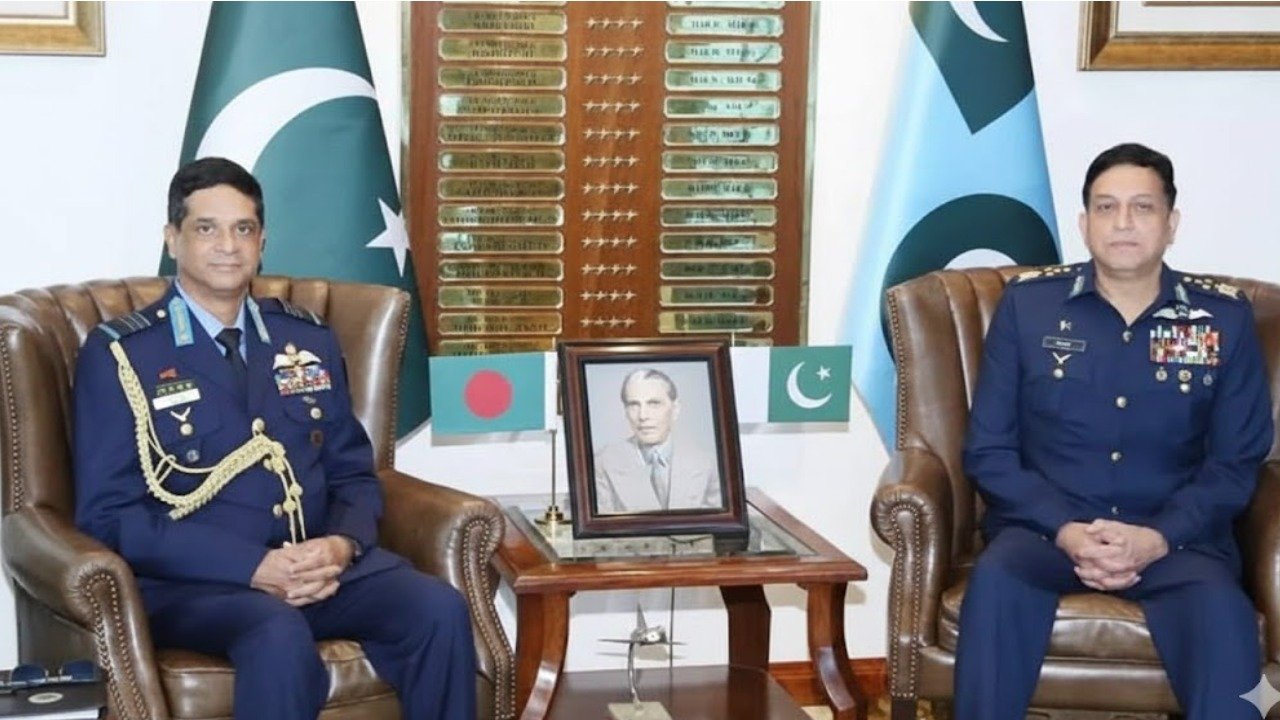 بنگلہ دیشی فضائیہ کے سربراہ کا دورہ پاکستان، جے ایف-17 پر مشاورت
