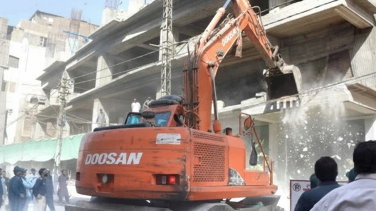 لاہور میں تجاوزات کے خاتمے پر ماحول دوست تنظیموں کا احتجاج