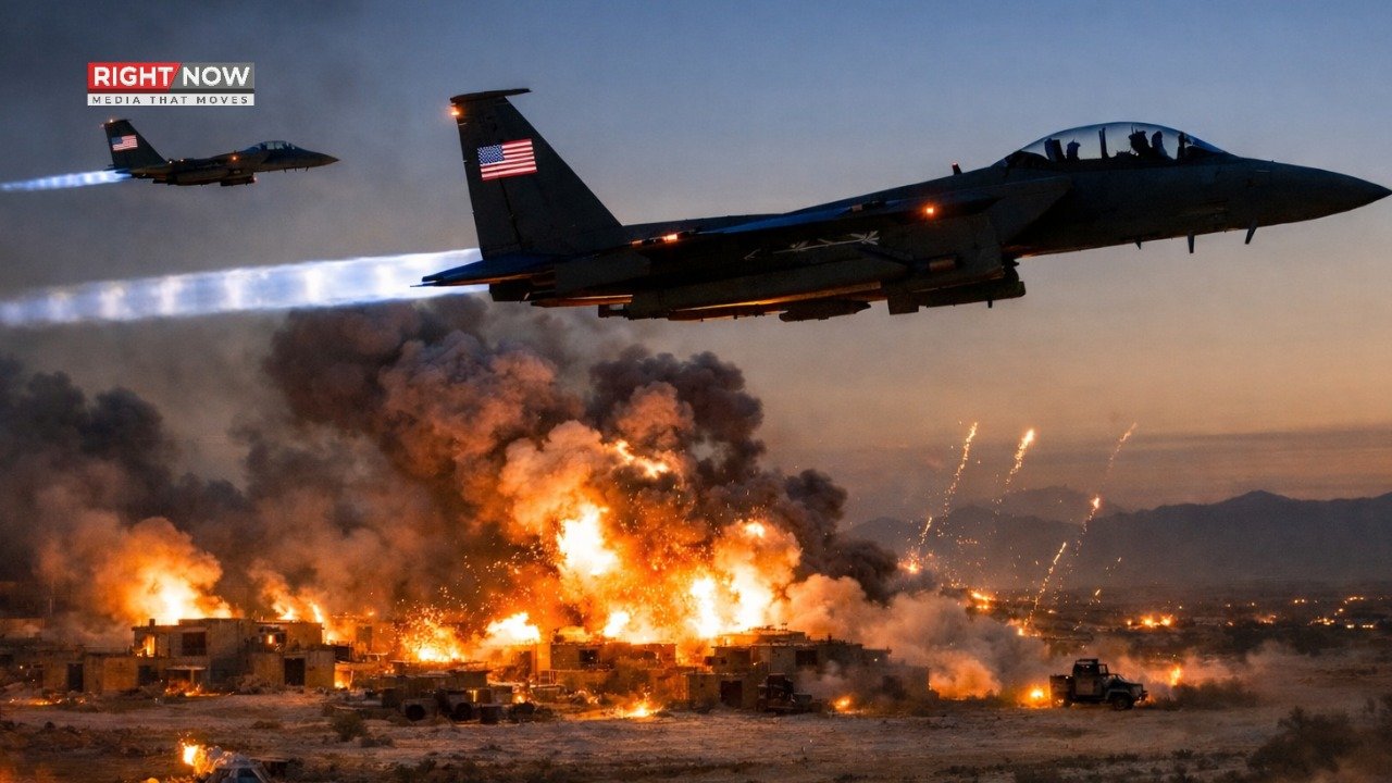 امریکا کے شام میں داعش کے ٹھکانوں پر بڑے حملے