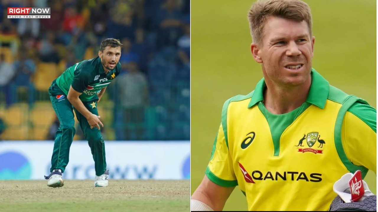 ڈیوڈ وارنر کی زمان خان کی بولنگ پر امپائر سے شکایت