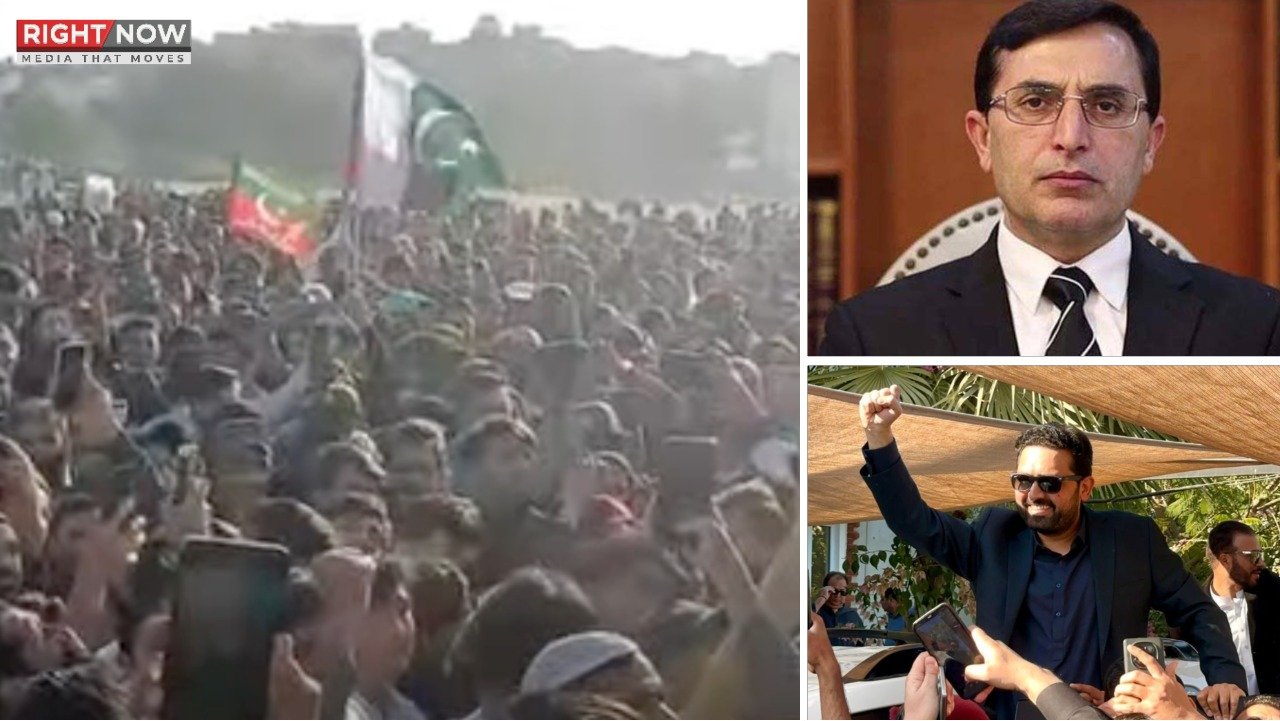 کراچی میں جلسہ مقررہ وقت پر ہوگا، صبر کریں: بیرسٹر گوہر