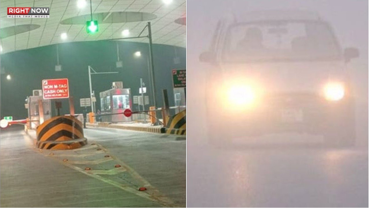 دھند کے باعث ملک بھر میں موٹرویز کے مختلف حصے بند