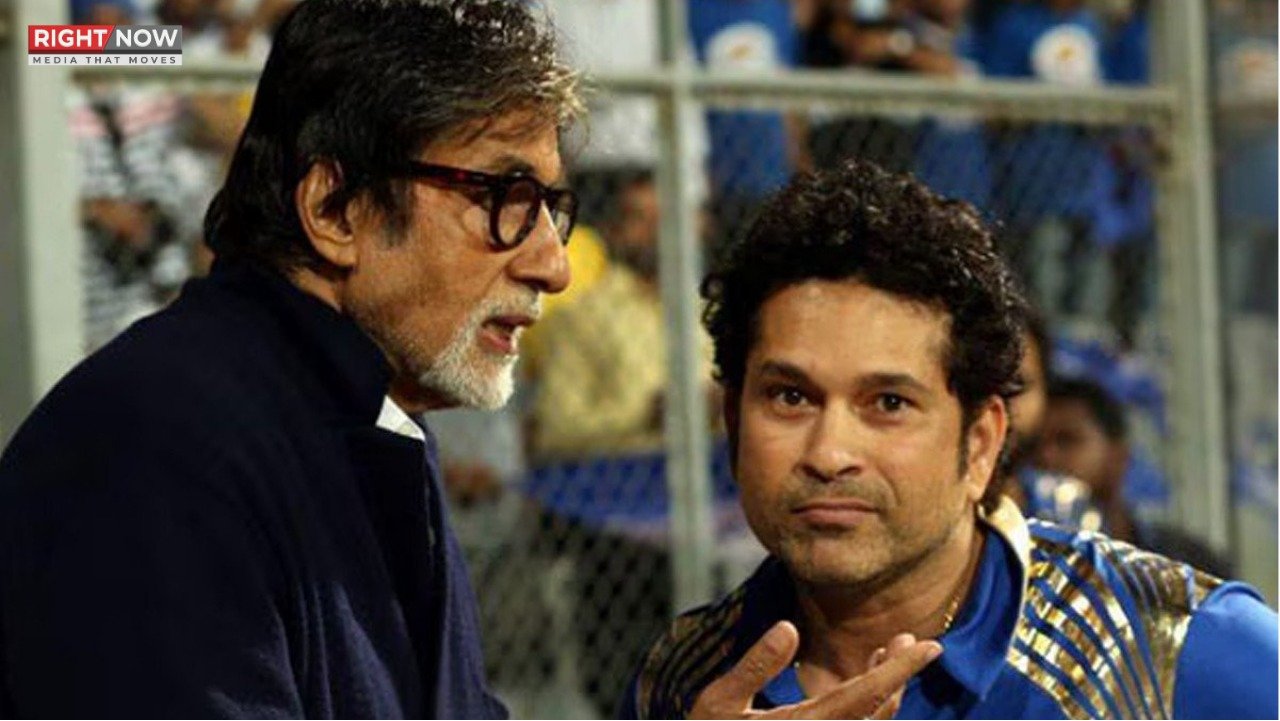 امیتابھ بچن اور سچن ٹنڈولکر کی فنگر کرکٹ ویڈیو وائرل