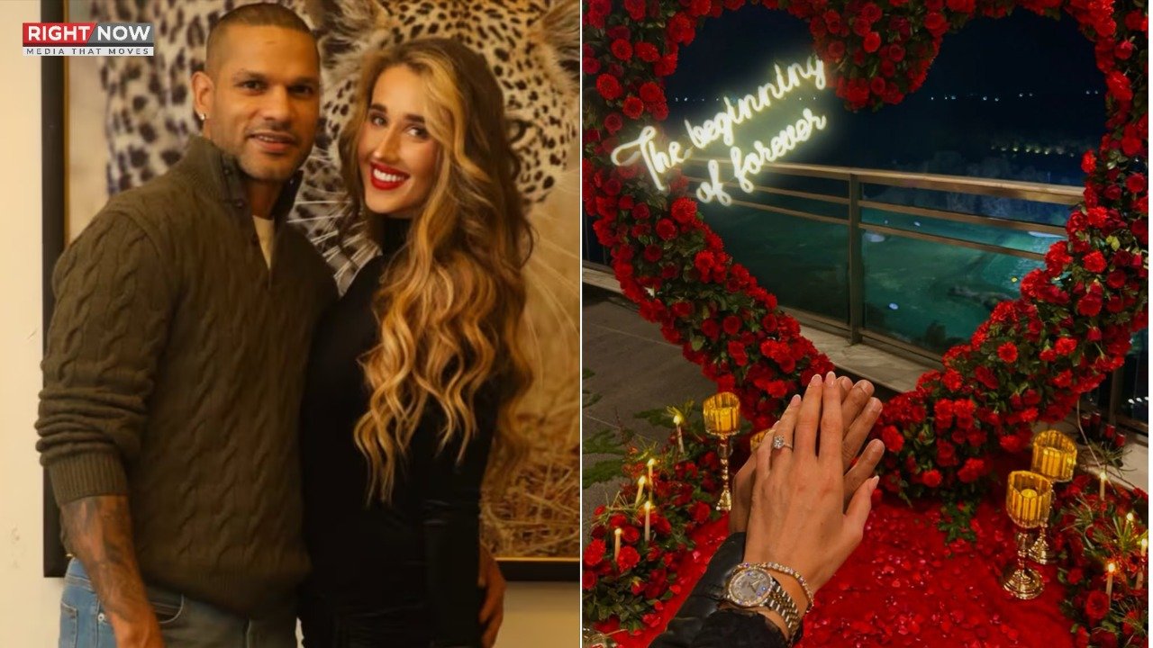 شیکھر دھون نے صوفی شائن سے منگنی کا اعلان کر دیا