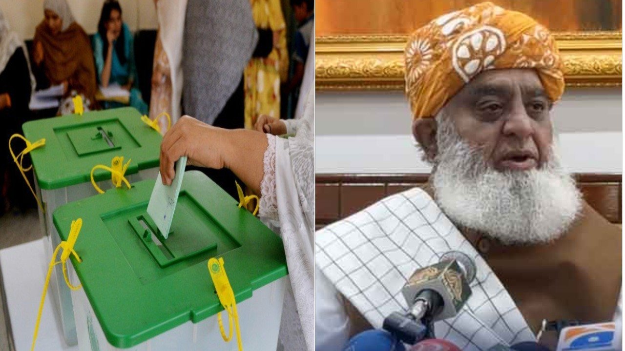 مولانا فضل الرحمان کا پی ٹی آئی کے بغیر بھی الیکشن میں شرکت کا اعلان