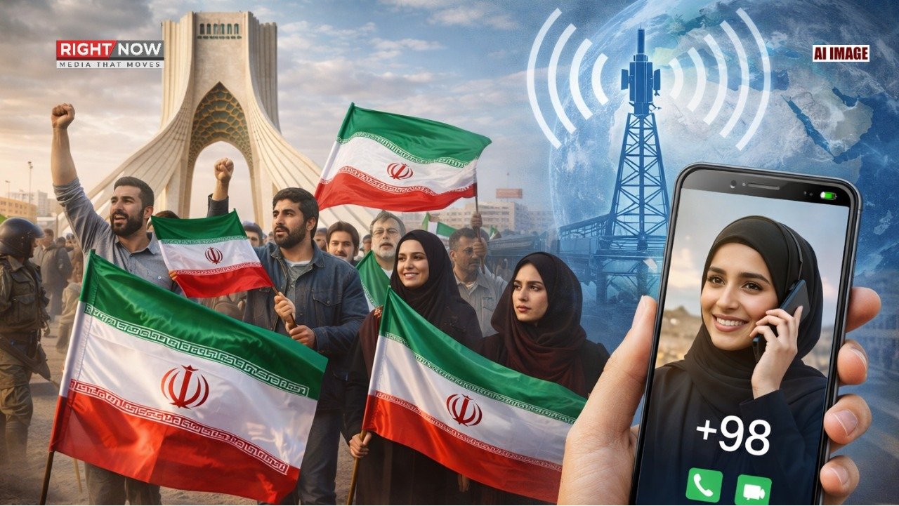 ایران میں مظاہرے تھمے، انٹرنیشنل کالز بحال