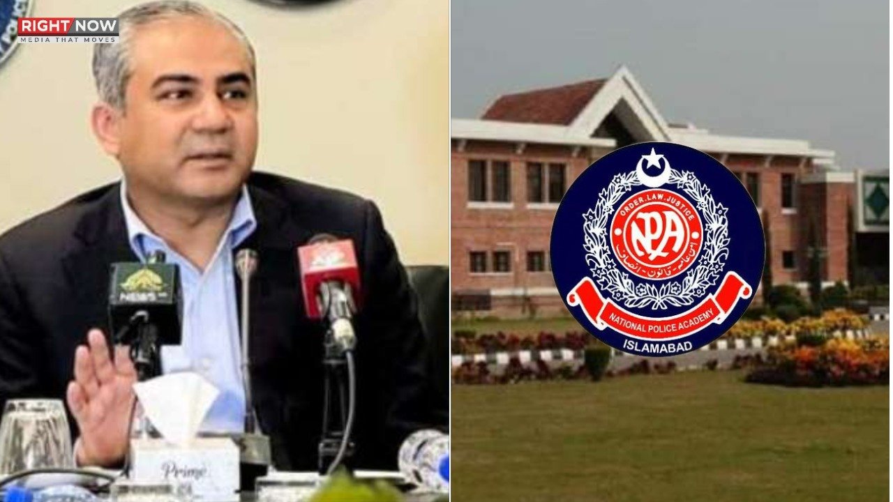 وفاقی وزیر داخلہ کا نیشنل پولیس اکیڈمی میں اے ایس پیز کو پلاٹ دینے کا اعلان