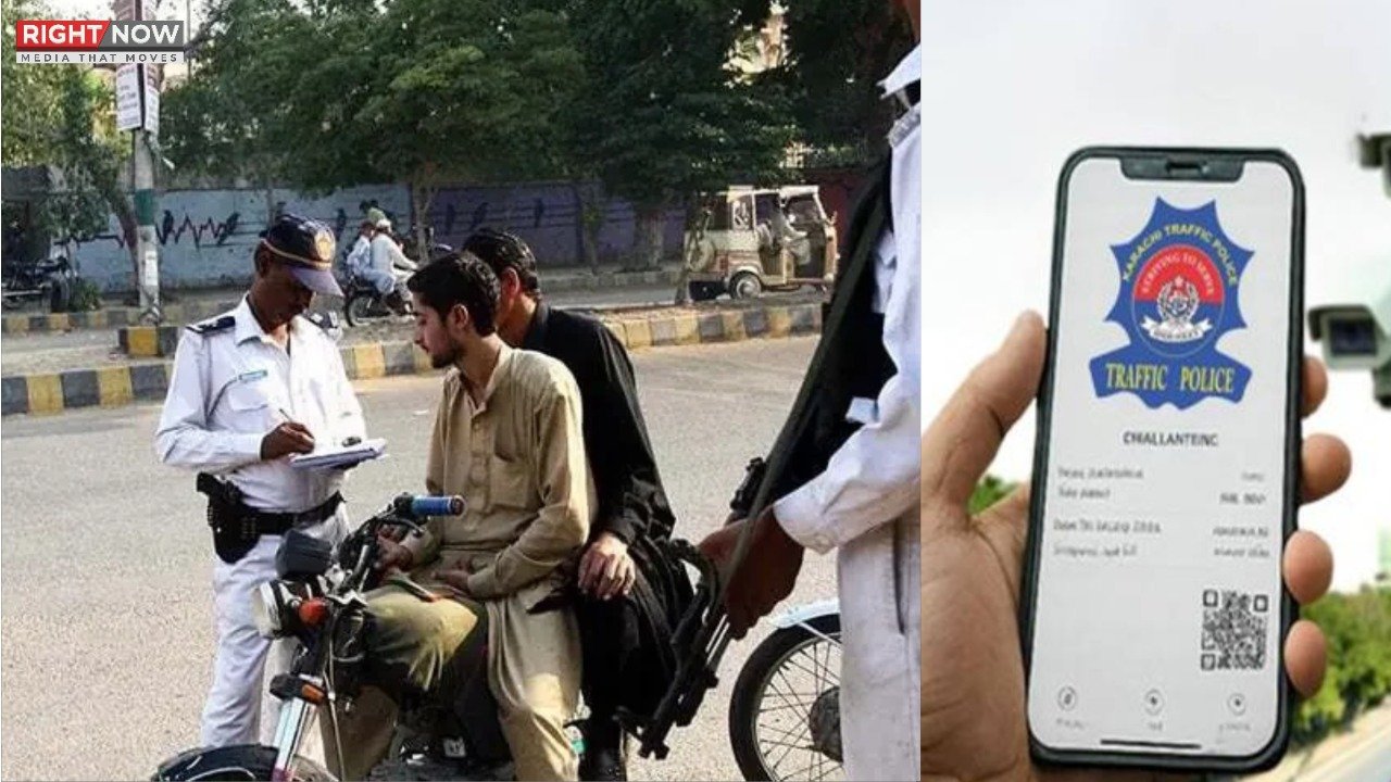 کراچی میں موبائل ایپ کے ذریعے ای چالان سسٹم کا آغاز