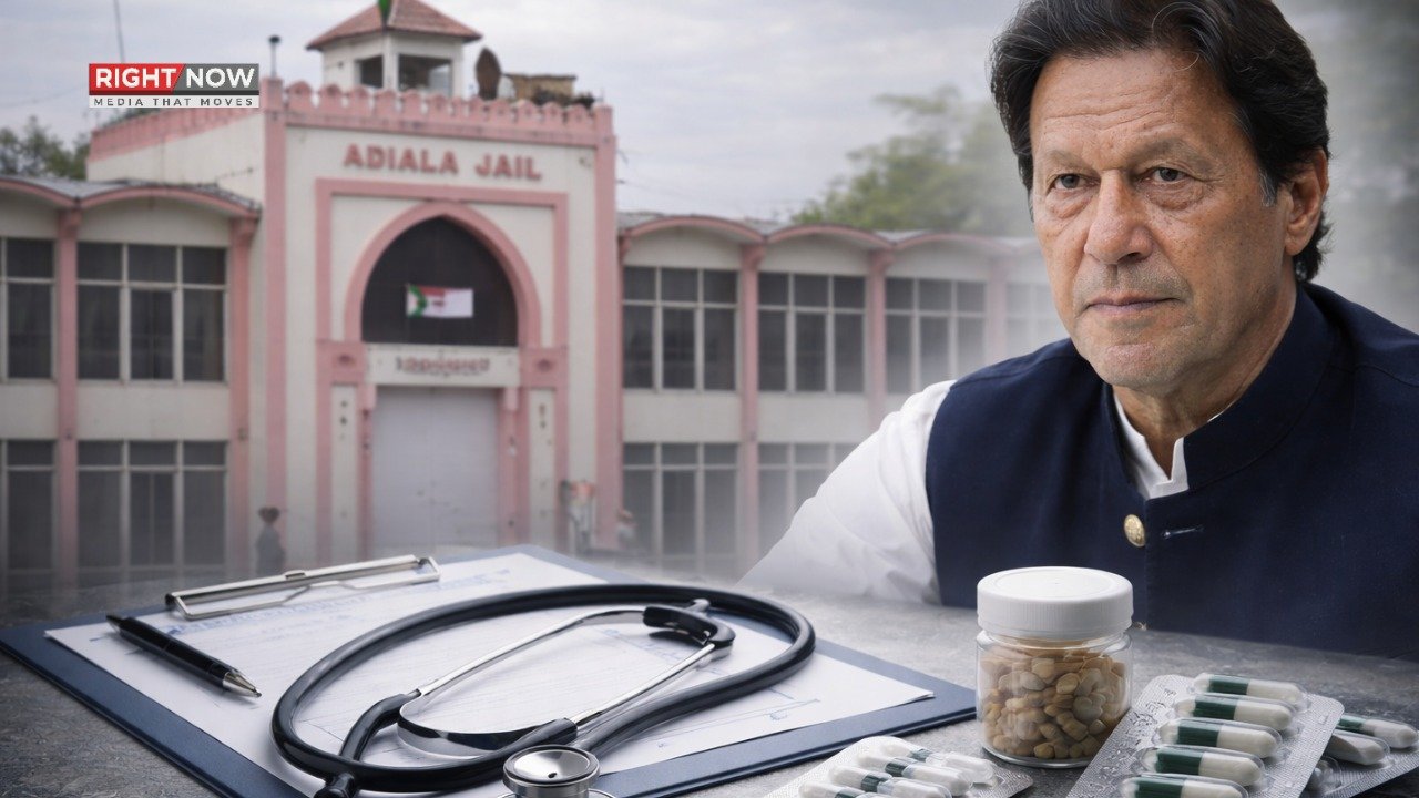 عمران خان کا اڈیالہ جیل میں طبی معائنہ، دوائیں تجویز