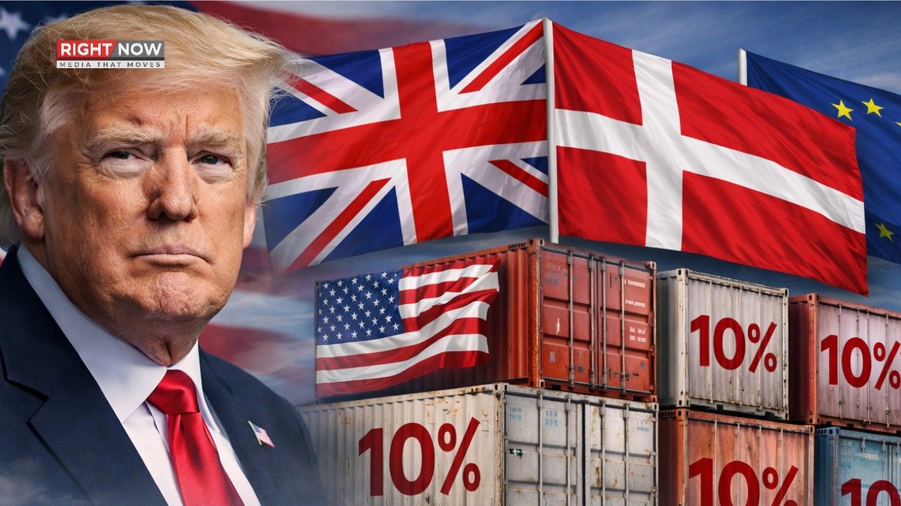 ٹرمپ کا گرین لینڈ پر حمایت نہ کرنے والے ممالک پر 10 فیصد ٹیرف عائد