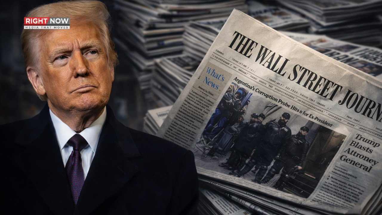 ٹرمپ کا وال اسٹریٹ جرنل پر جعلی خبریں پھیلانے کا الزام